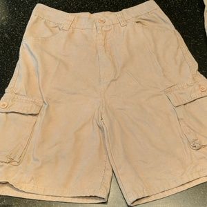 Khaki Cargo shorts